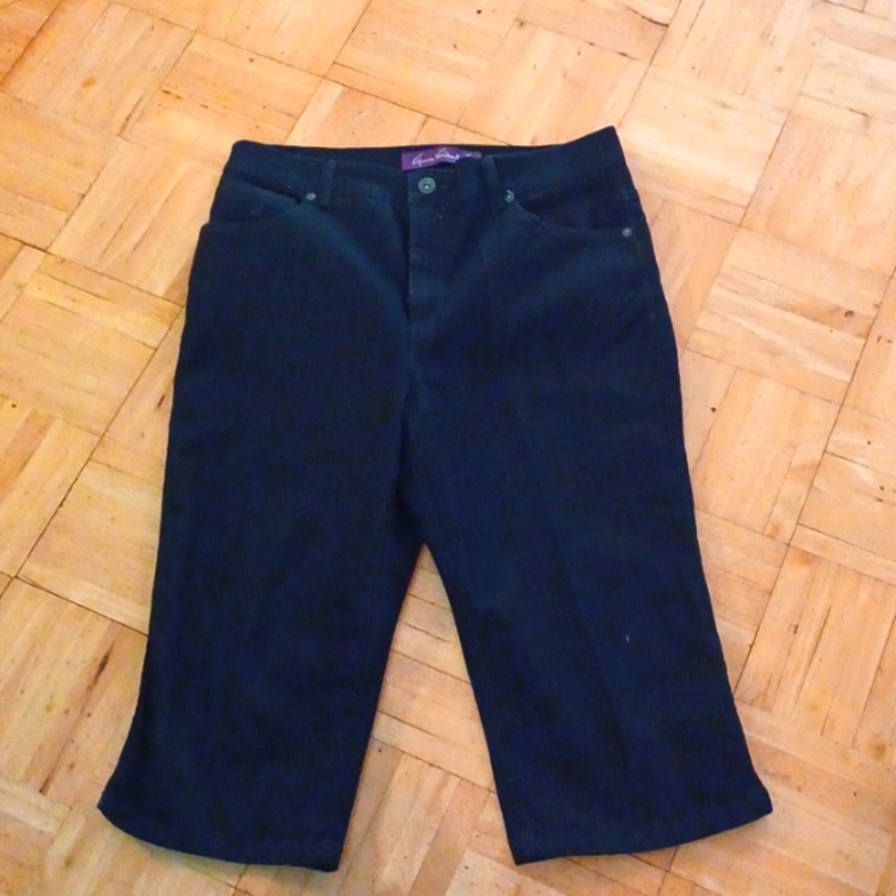 Gloria Vanderbilt capris Amanda Skimmer size 12 p